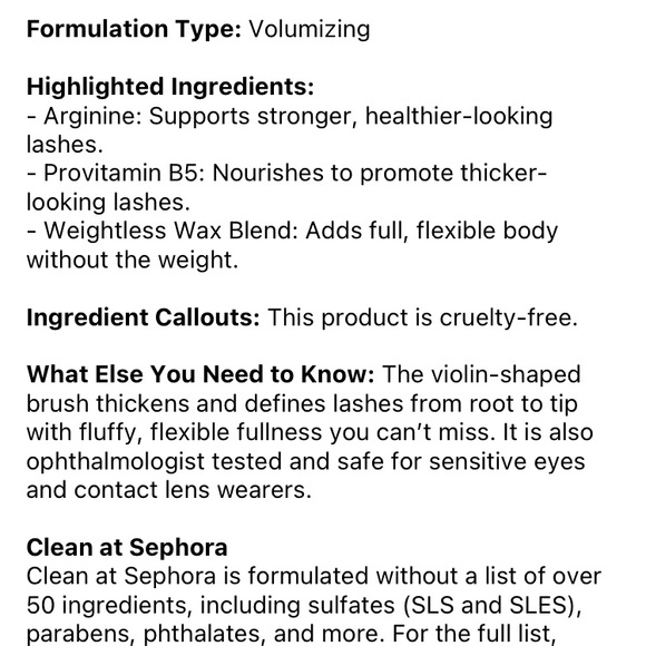 Ilia Fullest Volumizing Mascara Mini - Picture 3 of 6